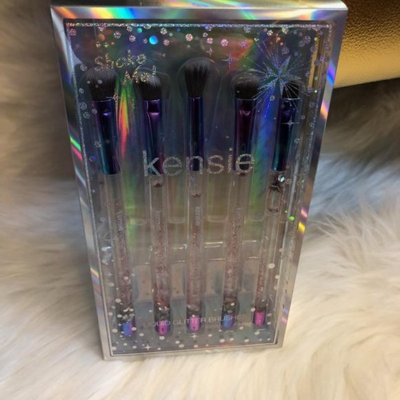 Kensie 5 Piece Set Liquid Glitter Brushes - Picture 2 of 5